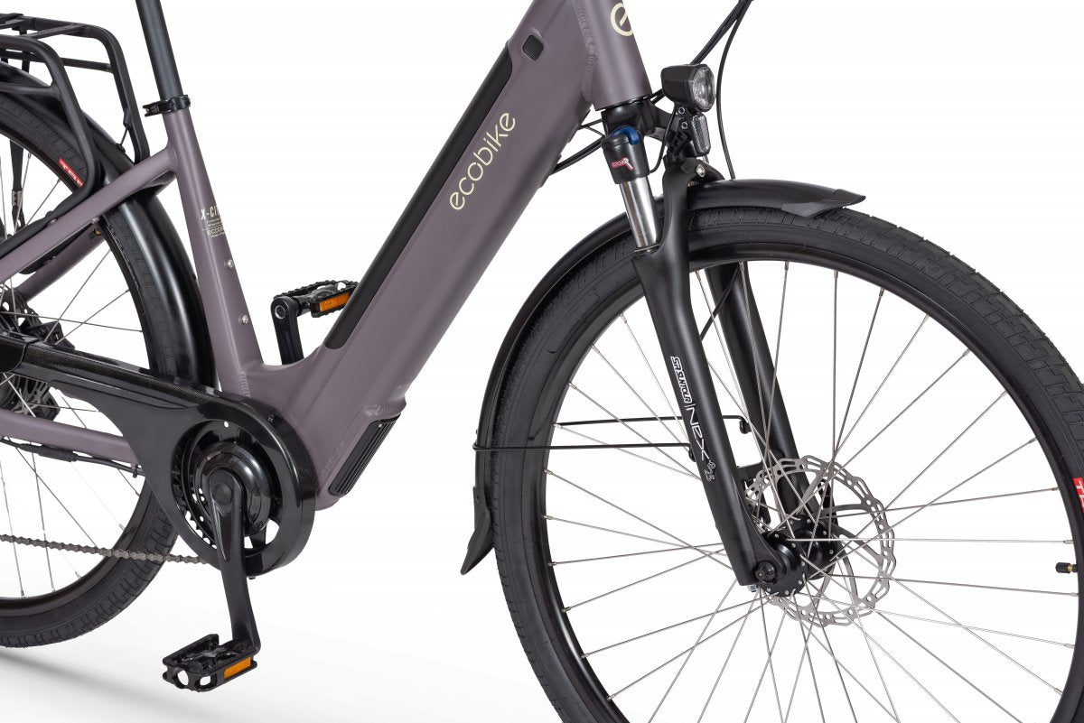 Elektrinis dviratis Ecobike X-City Coffee