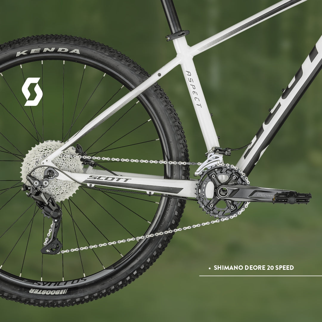 Dviratis SCOTT Aspect 930 pearl white Bike