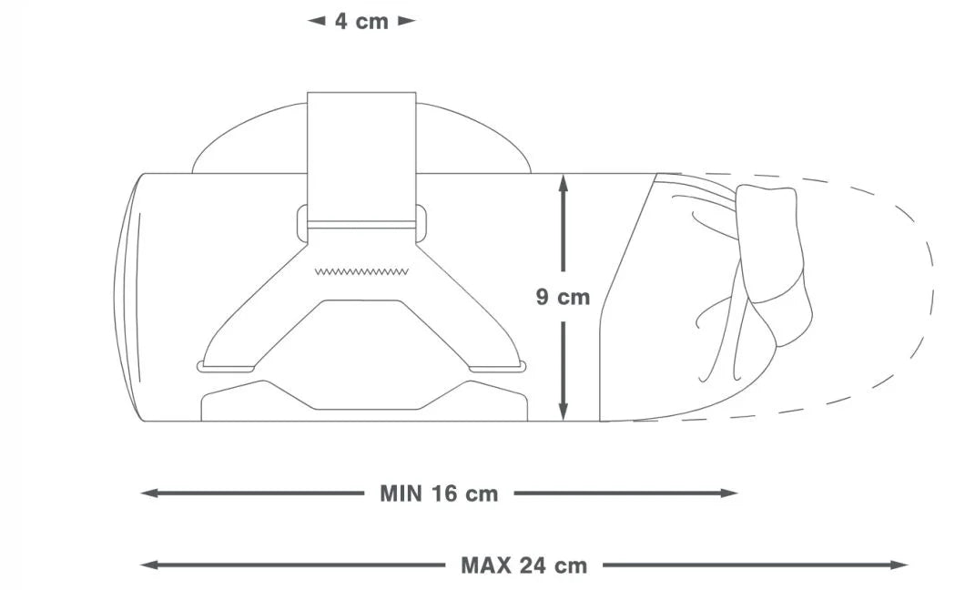 Apidura Backcountry Downtube Pack 1,8 l