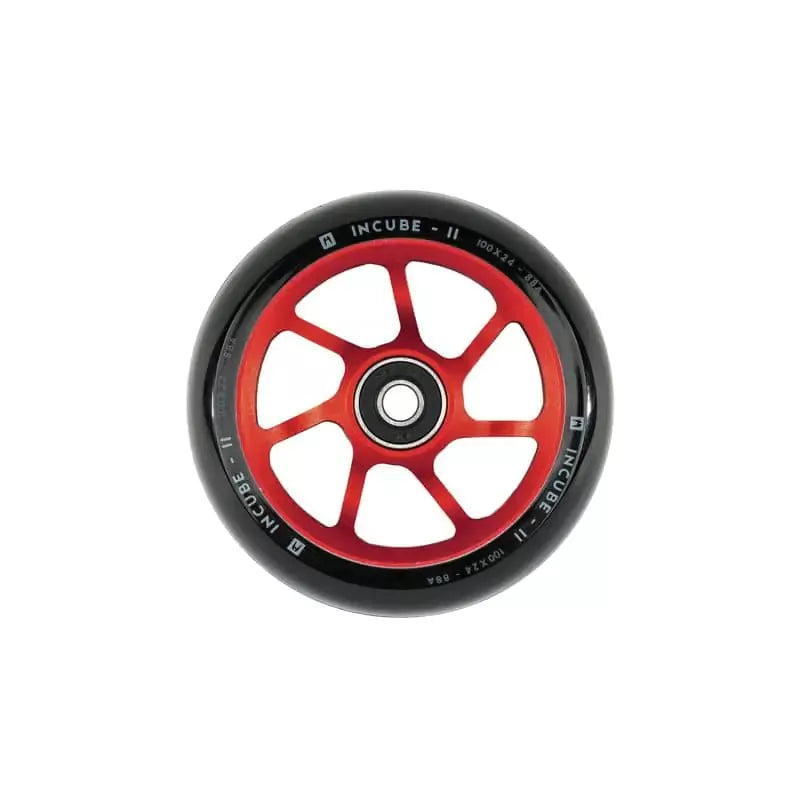 Ethic Incube Wheel V2 100mm Red