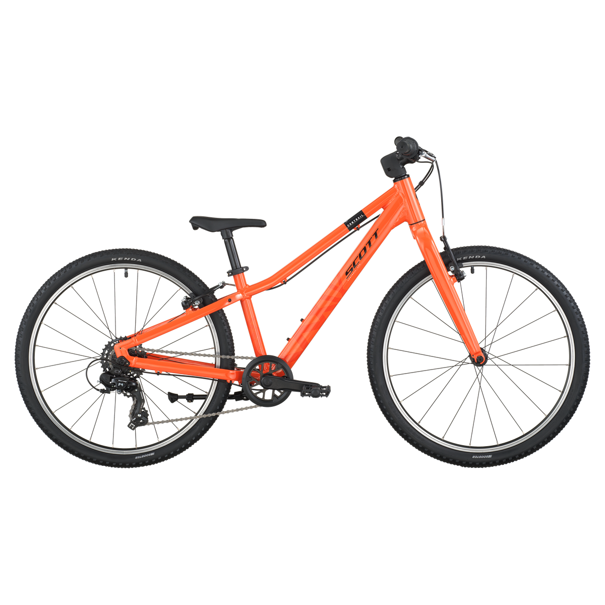 SCOTT Contrail 400 2026 Flame Orange, 24 colių vaikiškas dviratis