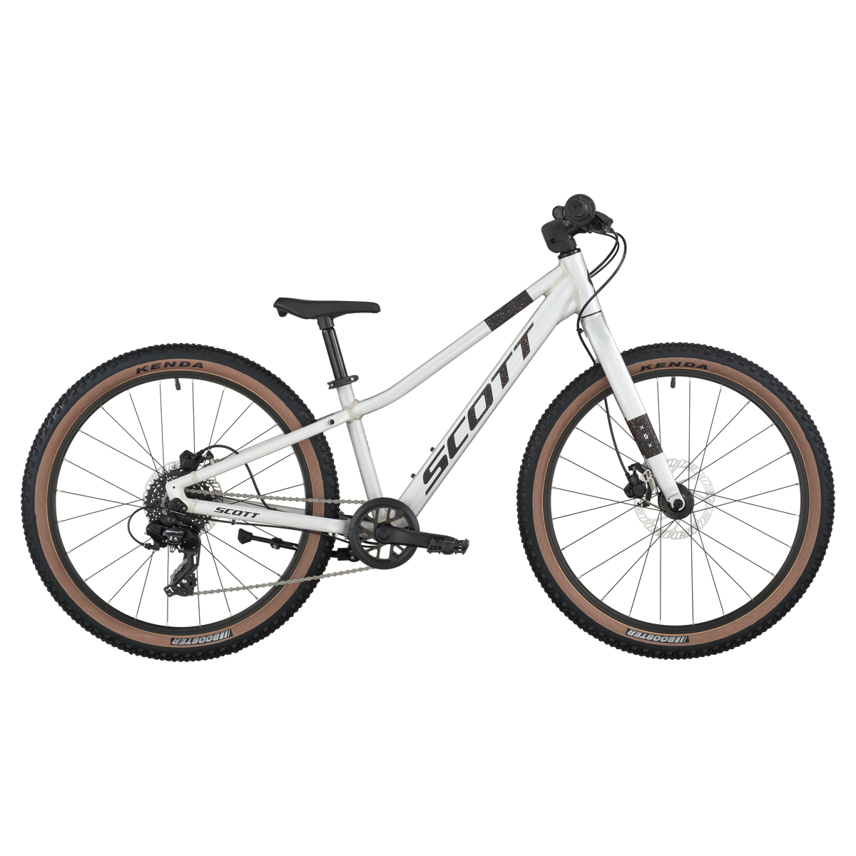 SCOTT Scale 400 2026 Alloy Silver, 24 colių vaikiškas dviratis