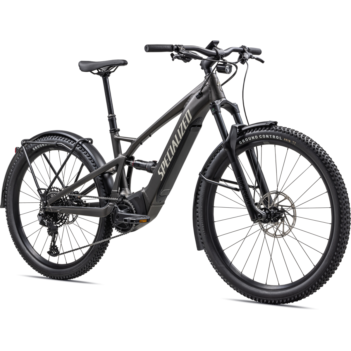 Specialized Turbo Tero X 4.0 elektrinis dviratis | Gunmetal - White Mountains