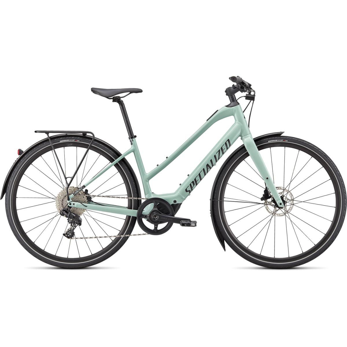 Specialized Turbo Vado SL 4.0 Step-Through EQ elektrinis dviratis | White Sage