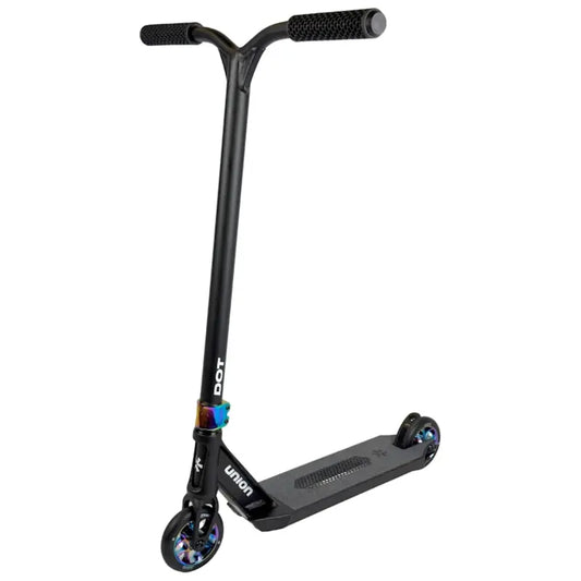 Paspirtukas triukams Union Dot L Scooter Black/Neochrome