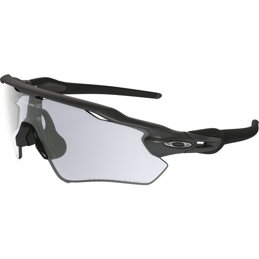 Oakley Radar EV Path - Photochromic Steel/Clear Black Iridium Photochromic Activated - OO9208-13 sportiniai saulės akiniai