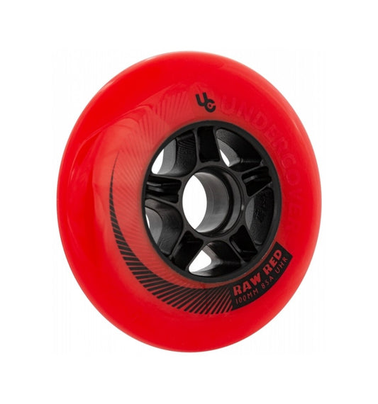 Ratukai rieduciams Undercover RAW Red 100mm/85A, 1 vnt.