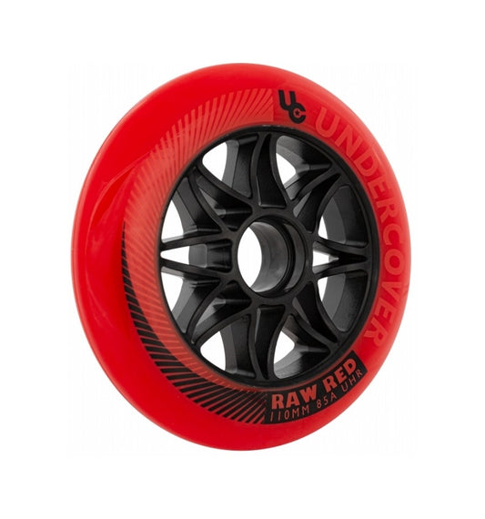 Ratukai rieduciams Undercover RAW Red 110mm/85A, 1 vnt.