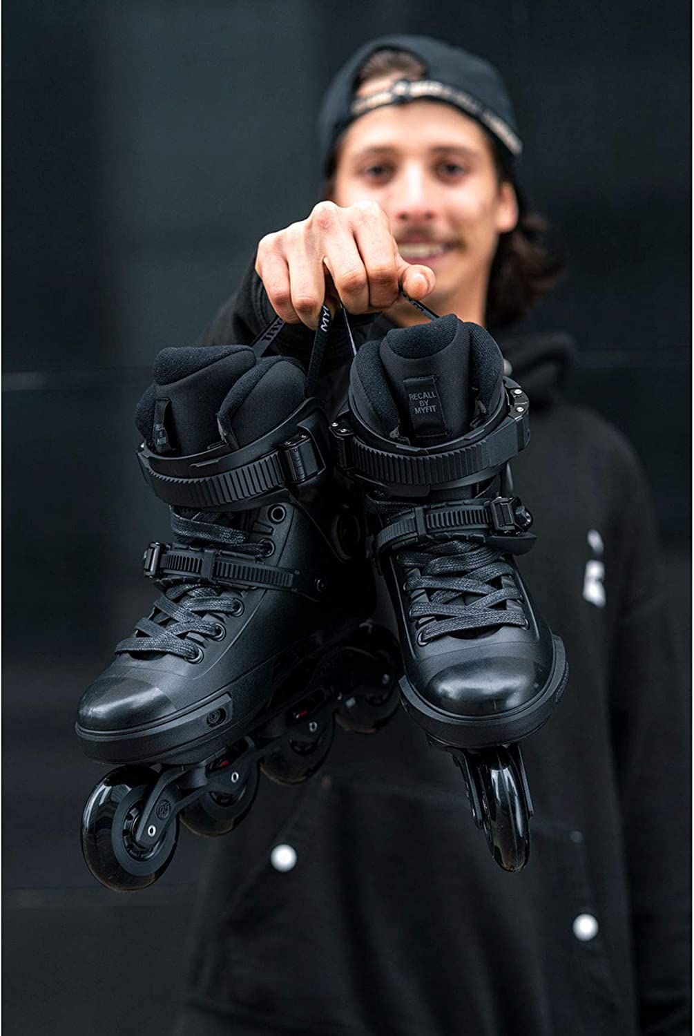 Riedučiai Powerslide NEXT Core 80 Black