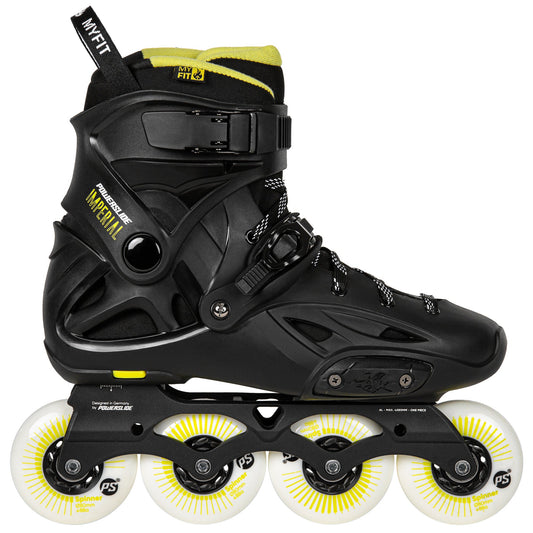 Riedučiai Powerslide IMPERIAL ONE Black Yellow 80