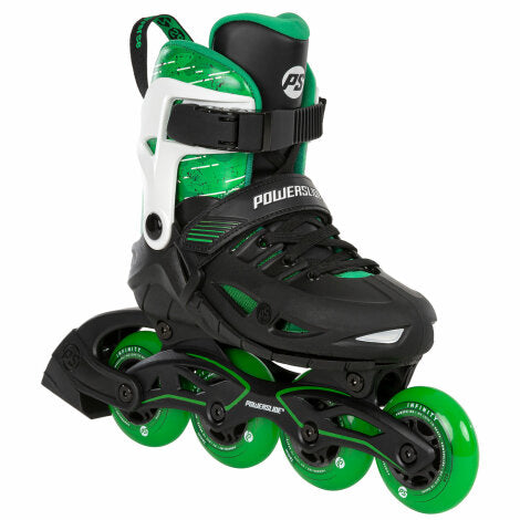 Riedučiai vaikiški Powerslide Phuzion Universe 4W žali