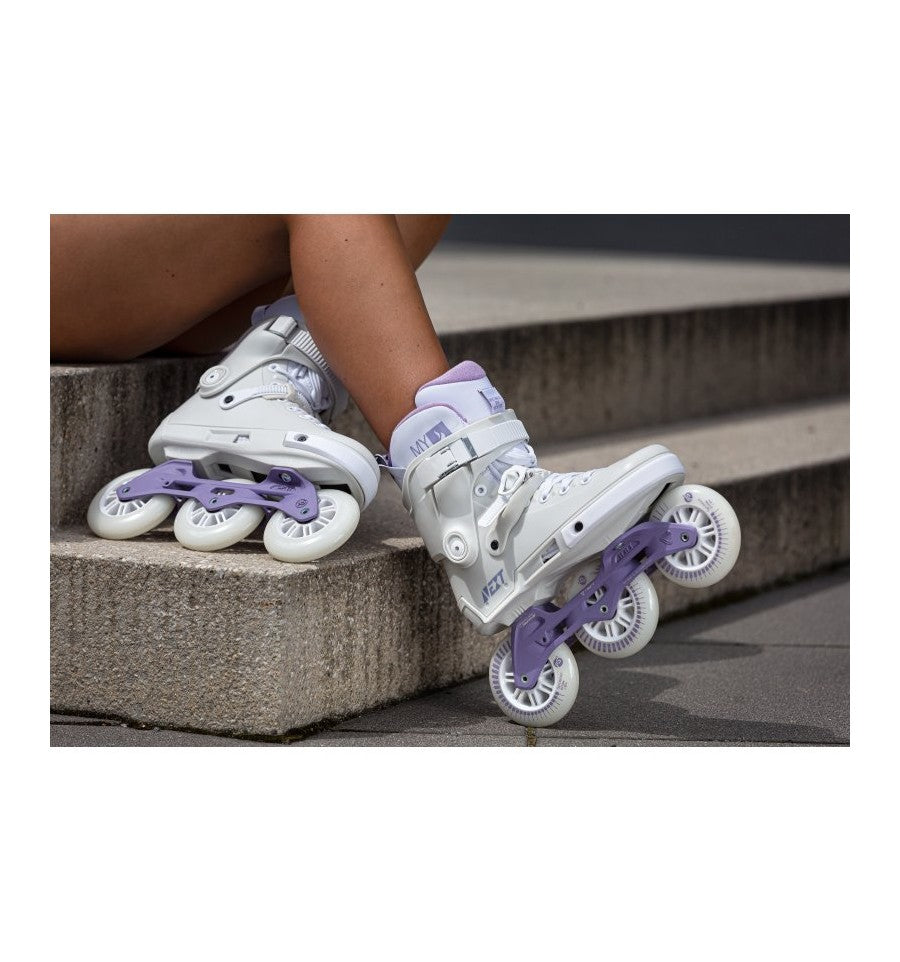 Riedučiai Powerslide NEXT Grey 100 Trinity