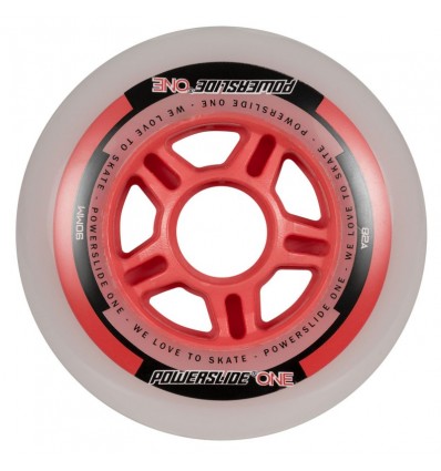 Ratukai riedučiams Powerslide ONE Pack 90mm/82A su guoliais