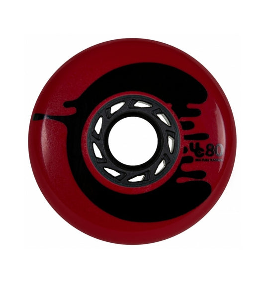 Ratukai riedučiams Undercover Cosmic Roche red, 80mm/88A