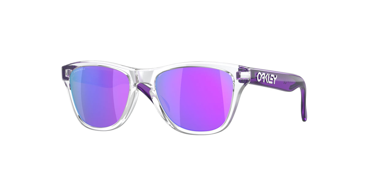 Oakley Frogskins XXS – Clear / Prizm violet