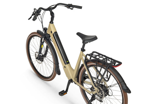 Elektrinis dviratis Ecobike X-City Cappuccino