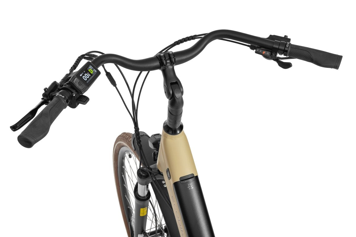 Elektrinis dviratis Ecobike X-City Cappuccino