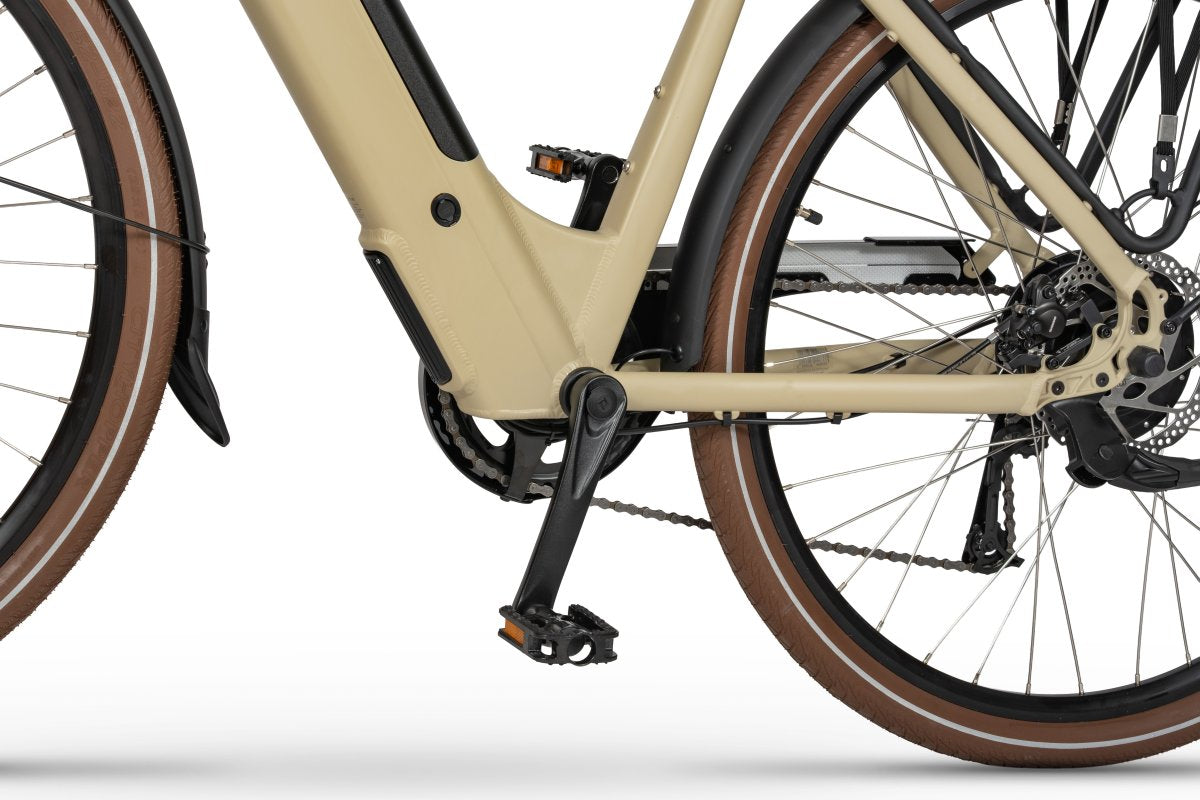 Elektrinis dviratis Ecobike X-City Cappuccino
