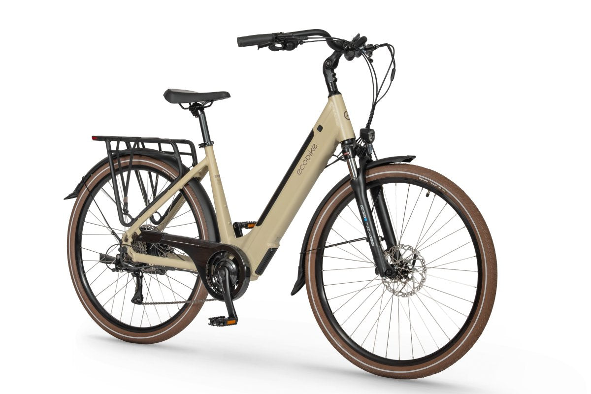 Elektrinis dviratis Ecobike X-City Cappuccino