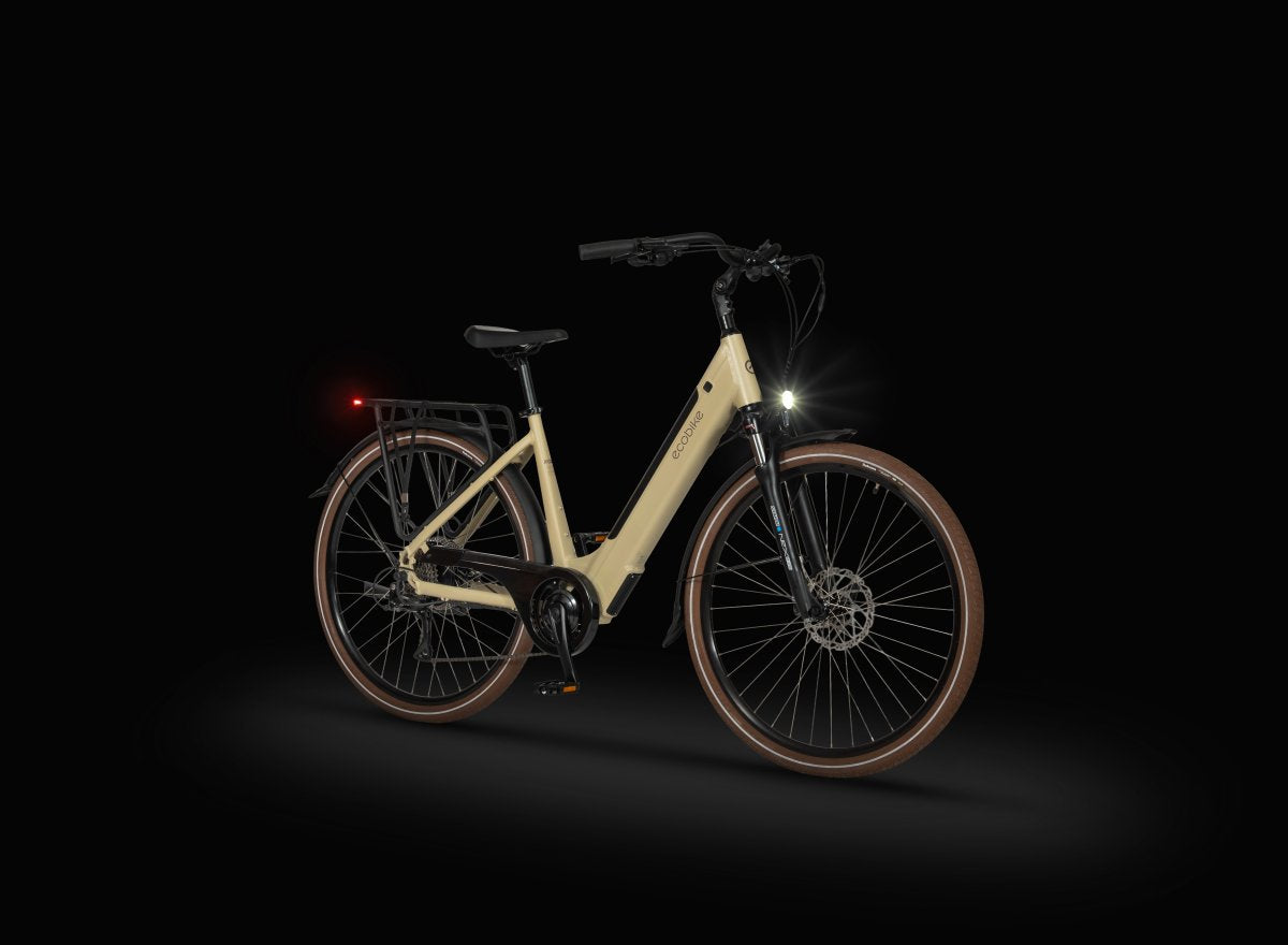 Elektrinis dviratis Ecobike X-City Cappuccino