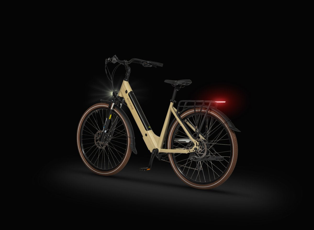 Elektrinis dviratis Ecobike X-City Cappuccino