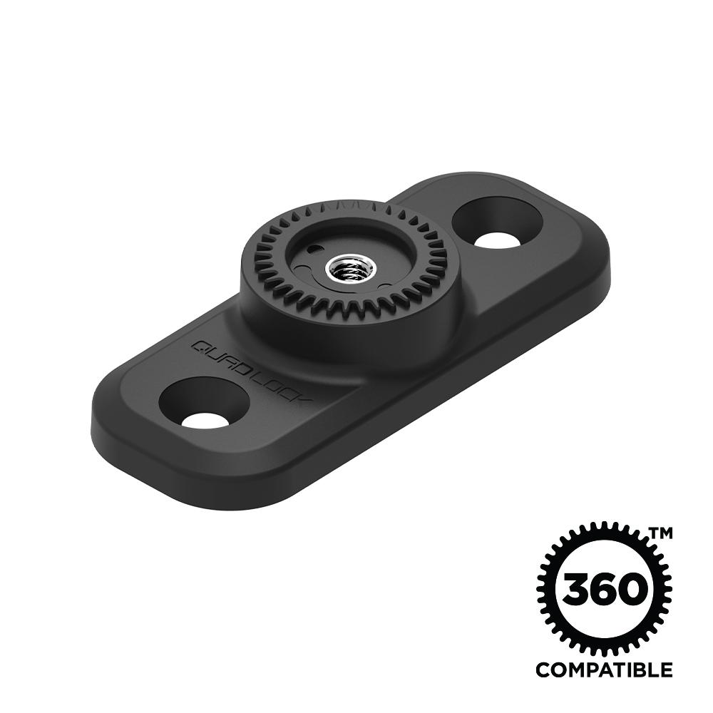 Stačiakampis pagrindas Quad Lock 360 Flat Rectangle