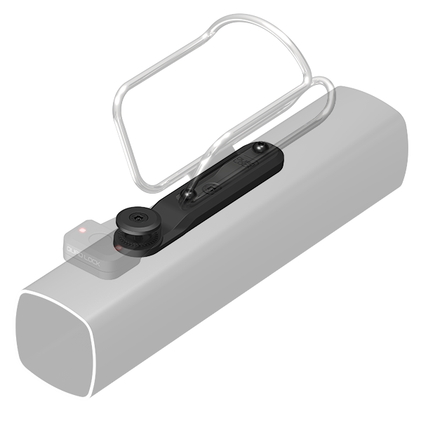 Gertuvės laikiklio adapteris Quad Lock Bike Alarm and Finder – QLA-BCA