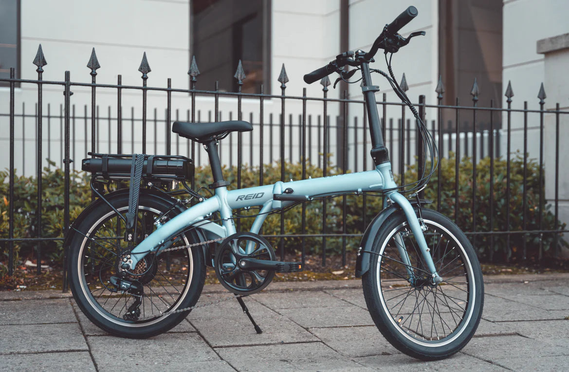 Elektrinis sulankstomas dviratis Let's Fold eBike Grey