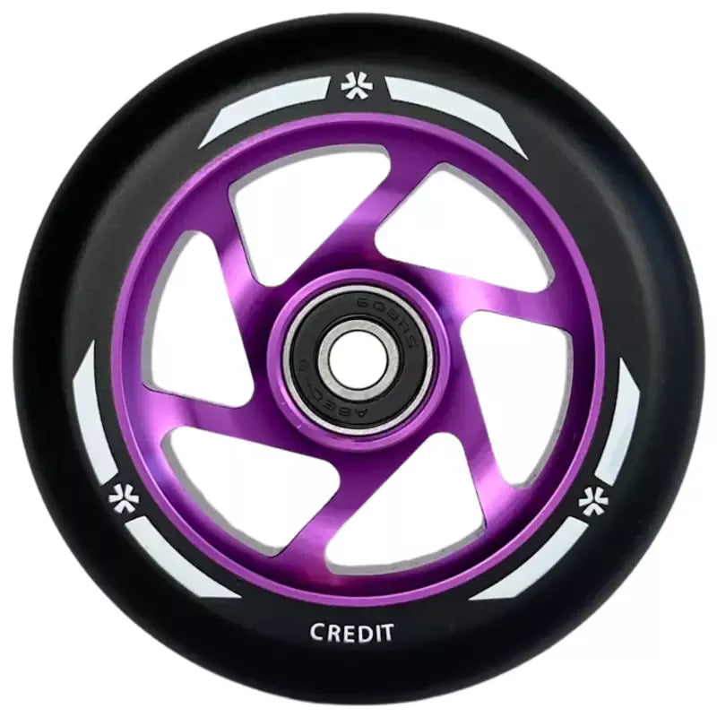 Union Credit V2 Pro Scooter Wheel 100mm Purple/Black