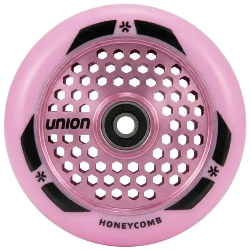 Union Honeycomb Pro Scooter Wheel 110mm Pink