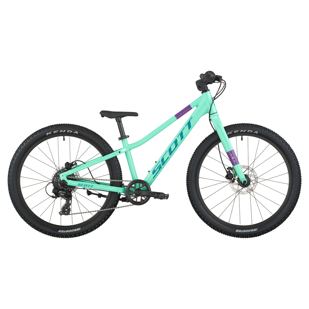 SCOTT Scale 400 2026 Spring Green, 24 colių vaikiškas dviratis