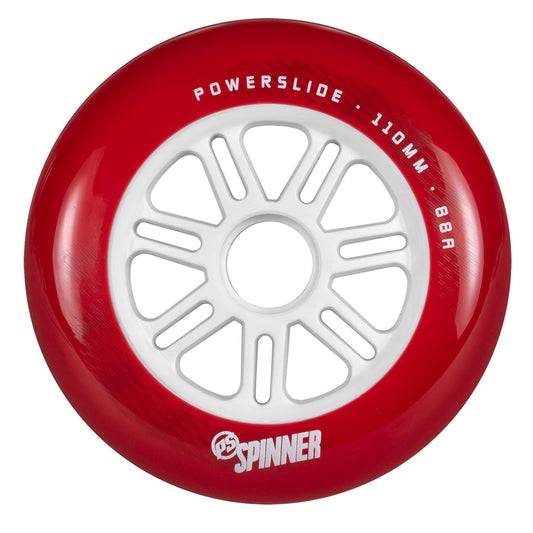 Riedučių ratukai Powerslide Spinner 110/88A, raudona, 1 vnt.